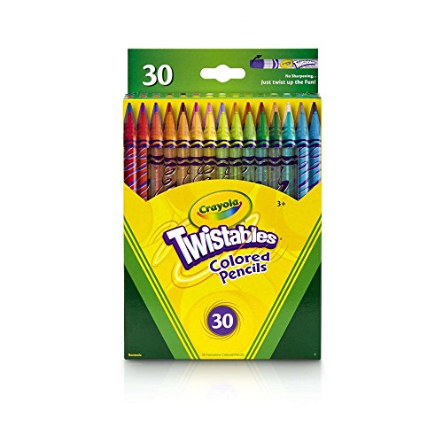 크레욜라 Twistables 색연필 30 개입 [2 개입] 미국출고 -564238