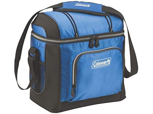 콜맨 캠핑 Coleman Soft Cooler Bag , 16 Can Cooler, Blue 쿨러 백 베낭 미국출고 -562640