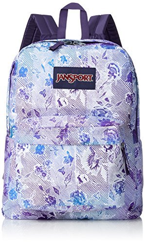잔스포츠 백팩 가방 Black Label Superbreak Backpack - Classic, Ultralight (Striped Floral)  미국출고-577383