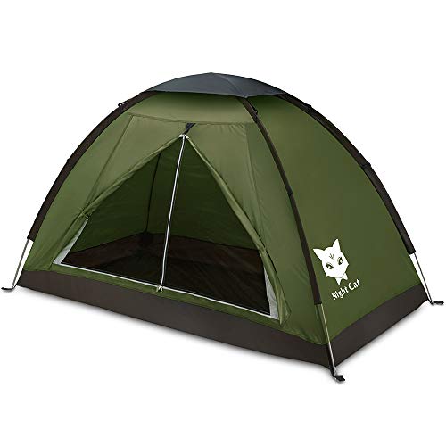 백패킹 1-2인용 배낭 텐트 성인용 경량 방수 캠핑 하이킹 텐트 쉬운 설치