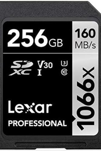 렉사 프로페셔널 1066x256GB SDXC UHS-I 메모리 카드 미국-638065