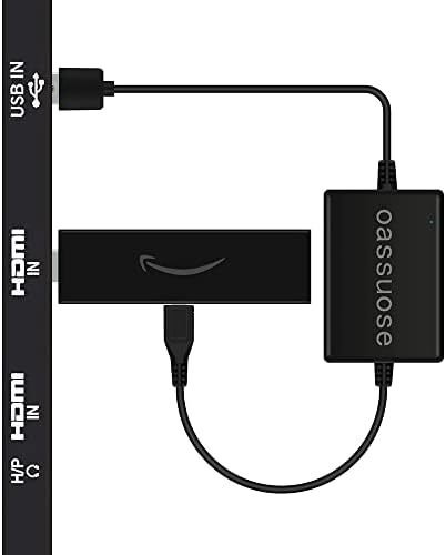파이어 TV 스틱용 USB 전원 케이블 어댑터, 포트에서 직접 스트리밍 스틱 미국-642351
