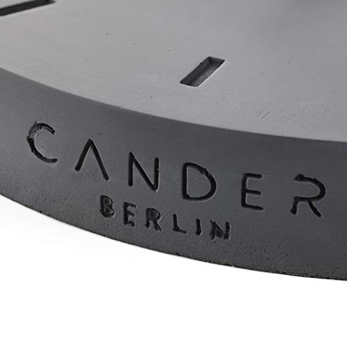 독일 벽시게 6130 G 무소음 콘크리트로 만든 디자이너 305cm