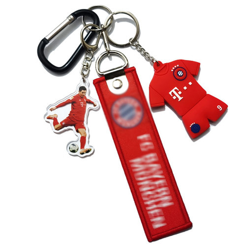 키링 열쇠고리 레반도프스키 그레이터 파리 네이마르 메시의 붉은 악마 축구걸이 소품
