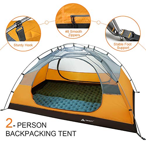 백패킹 텐트 2 4인 캠핑 방수 초경량 텐트 트레킹 야외 축제