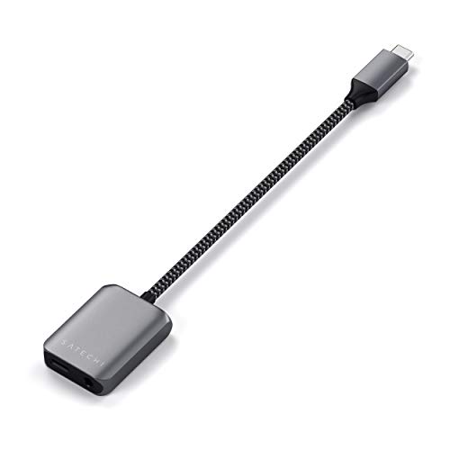 사테치 USB-CPD 오디오 어댑터 - 3.5mm 헤드폰 잭 포트 미국 멀티포트-622727
