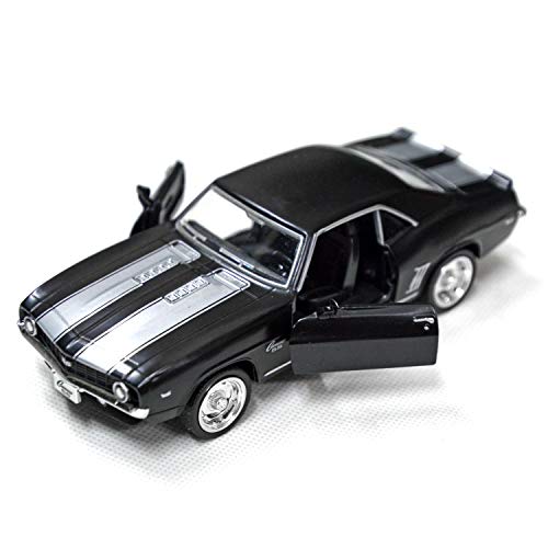 자동차 모형 미국 톈메이 1:32 스케일 슈퍼 스타일링 합금 모델 마로 1969 블랙-623300