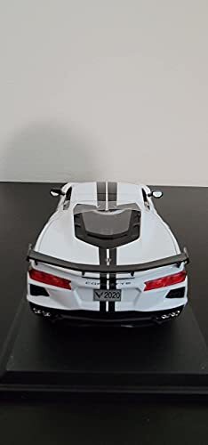 자동차 모형 미국 마이스토 Diecast Cars 2020 Chevy Corvette Stingray C8 쿠페에 검은색-623454