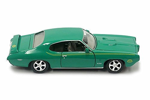 자동차 모형 미국 1969 Pontiac GTO Judge, Green Motormax 73242 1/24 스케일 모델 -623311