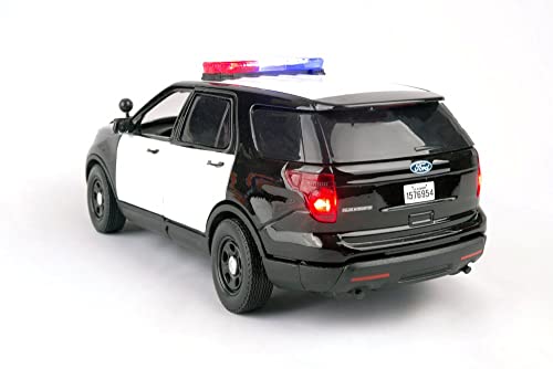 자동차 모형 미국 Motor Max 2015 Ford 표시되지 않은 경찰 요격 유틸리티조명 포함-623463