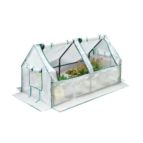 미니 비닐하우스 실외 원예 온실 난방 난방 식물 꽃방 보온막 차양