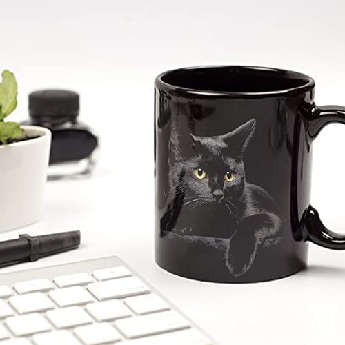 고양이 머그 미국  블랙 캣 커피 세라믹-627591