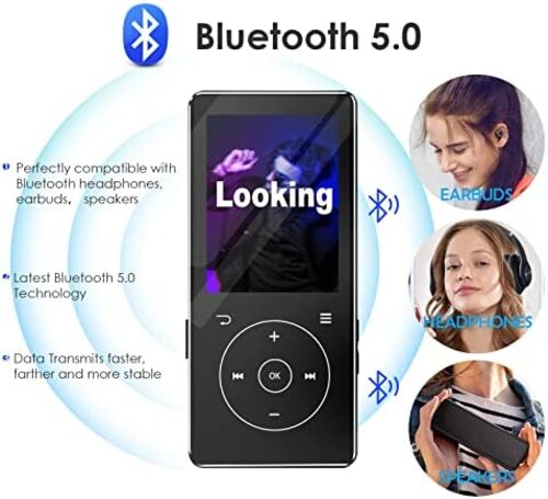 레트로 빈티지 미국 플레이어 블루투스 5.0 탑재 32GB MP3 HD 스피커 탑재 무선 디지털-627993