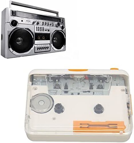 레트로 빈티지 미국 플레이어 ciciglow 카세트, 휴대용 테이프 워크맨 테이프 카세트를 iPod 형식으로 변환-628031