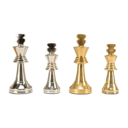 금속 체스 프리미엄 트럼펫 금은알 흑백판 원목 금속 고급 chess