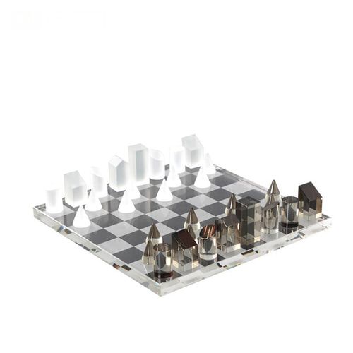 모델하우스 분양소 대리석 체스판 세트 거실 아이디어 고급 chess