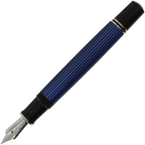 펠리칸 만년필 미국 805 블루 시리즈 블루 블랙, 파인닙