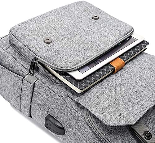 신학기 가방 미국 백팩 빈티지 여행용 노트북 수납 여성용 USB 충전포트-630443