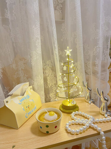탁상 조명 타이저우 크리스마스 트리등 크리스탈 등 분위기등 침실