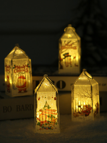 탁상 조명 크리스마스 트리 크리스탈 램프 장식 가게 가정용 액세서리 분위기