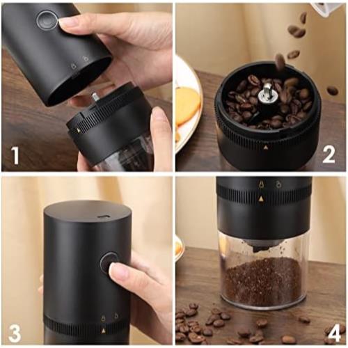 커피 그라인더 미국 WJHSPkfj 에스프레소 머신 전기 자동 콩 밀 휴대용 메이커 카페 가정 여행 USB 충전식-631871