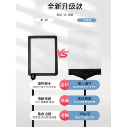 스마트폰 화면 증폭기 돋보기 휴대폰 라이브 스크린 앰프 대형 블루라이트 방지 프로젝션