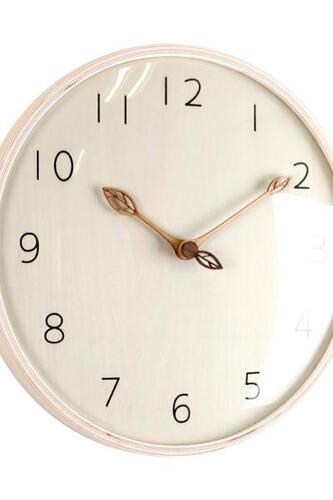 인테리어 벽시계 거실 디자인 원목시계 초정음 시계 원목 디자인