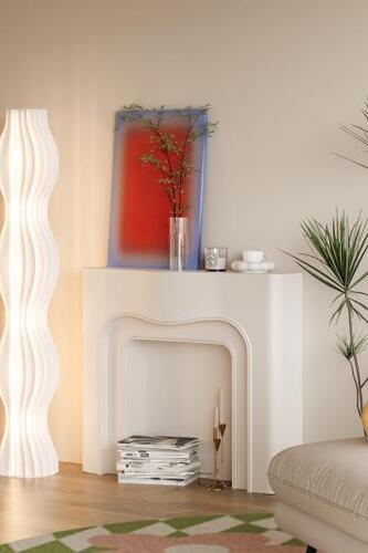 카페 인테리어 심플 디자인 모던 벽난로콘솔 거실 침실
