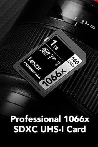 렉사 Professional 1066x128GB SDXC UHS-I 메모리 카드 SILVER 시리즈 미국-638046