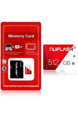 메모리 카드 512GB 마이크로 SD 미니 with 어댑터 미국-638141