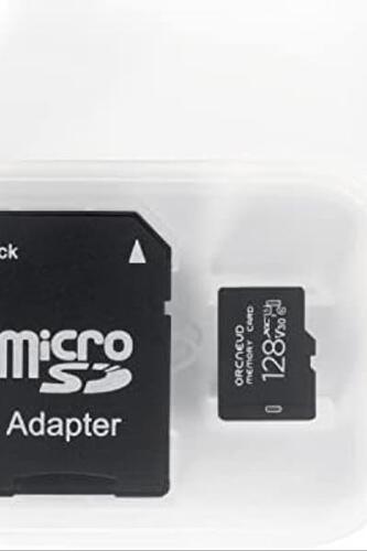 128GB 1팩 벌크 마이크로SDHC TF 마이크로 카드 미니 SD 4K 읽기 100MB/s 쓰기 미국-638086