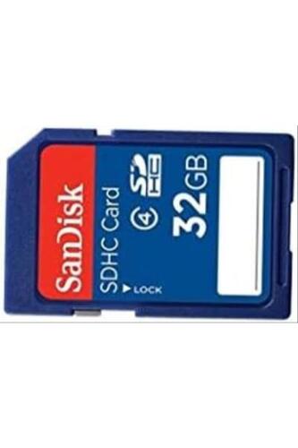 샌디스크 32GB Class 4 SDHC 플래시 메모리 카드 미국-638100
