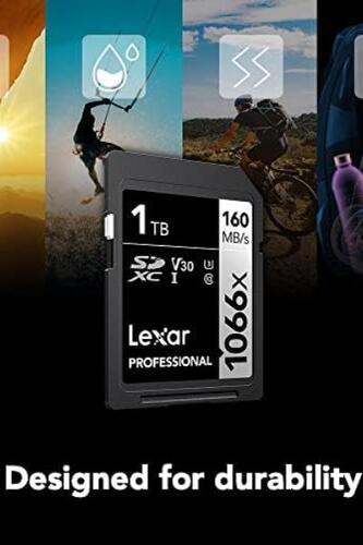 렉사 Professional 1066x128GB SDXC UHS-I 메모리 카드 SILVER 시리즈 미국-638046