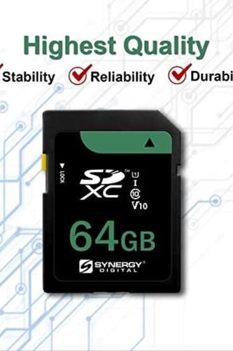 시너지 Digital 64GB, SDXC UHS-I 메모리 카드 미국-638164