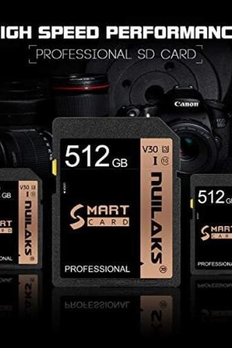 512GB SD 카드 메모리 초고속 보안 디지털 카메라용 미국-638179