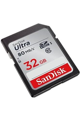 샌디스크 울트라 32GB 클래스 10 SDHC UHS-I 메모리 카드 미국-638025