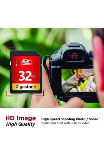 기가스톤 32GB 5팩 SD 카드 UHS-I U1 클래스 10 SDHC 메모리 미국-638090