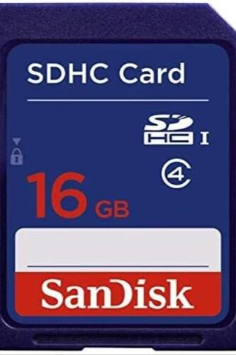 샌디스크 16GB (10팩) SD카드 번들 SDHC 클래스 4 플래시 메모리 미국-638044