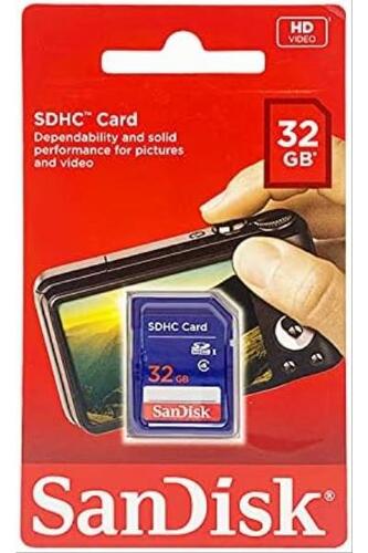샌디스크 32GB Class 4 SDHC 플래시 메모리 카드 미국-638100
