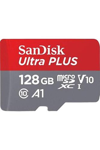 샌디스크 - Ultra Plus 128GB microSDXC UHS-I 메모리 카드 미국-638153