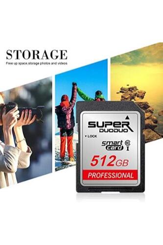 메모리 카드 512GB SD 플래시 Class 10 디지털 카메라 미국-638098