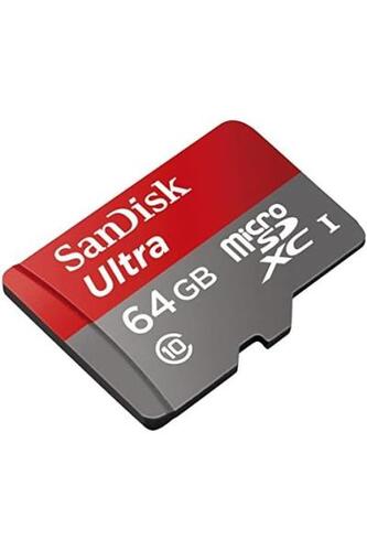 샌디스크 64GB 울트라 마이크로 SDXC 메모리 카드 미국-638309