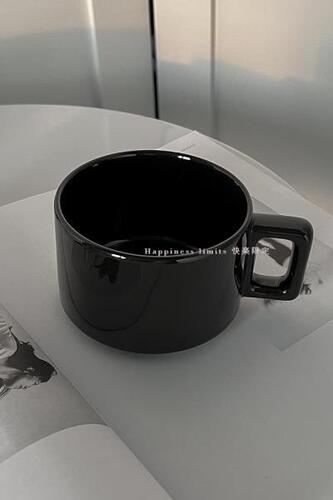 디자인 엔틱 카페 머그컵 일본식 빈티지 도자기 커피잔 소소하고 럭셔리 심플한