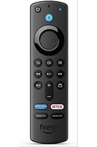 아마존 알렉사 보이스 리모트 (3세대) TV 컨트롤, 호환 가능한 파이어 기기 필요, 2021년 출시 미국-642342