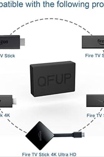 TV 스틱용 QFUP USB 전원 케이블 4K 최대, 포트에서 직접 스트리밍 스틱 공급 미국-642388