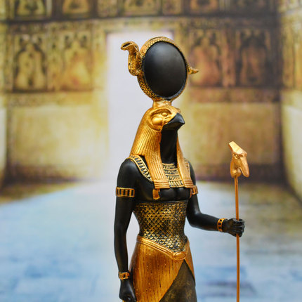 미니조각상 장식품 전신 호루스 기념품 고대 이집트 신화가집 장식품 파라오-22293192496131