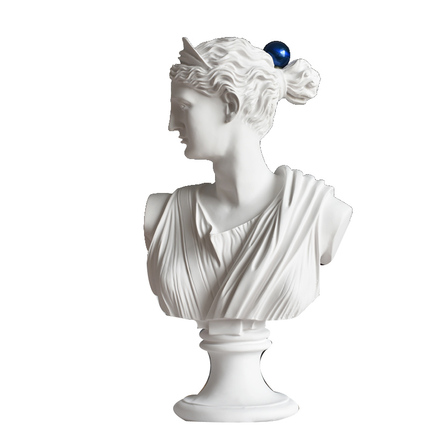 미니조각상 장식품 유럽식 현대 블루큐 그리스인 조각상 아폴로 장식품 거실-22293192496153