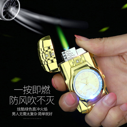 남성 메탈 손목시계 네이키드 크리에이티브 메탈 충전 윈드라이버 자동 직진 블루-501291