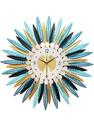 인테리어 인기 예쁜 벽시계 크리에이티브 괘종 거실 인테리어 시계 라지 홈 아이덴티티 레스토랑 벽걸이-502951