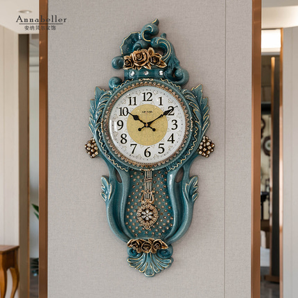 인테리어 인기 예쁜 벽시계 유럽식 시계시계 패션의 벽-503108